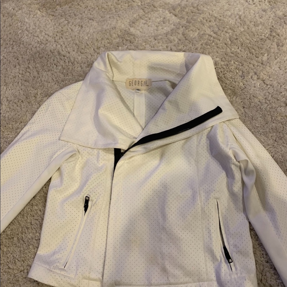 Georgie white jacket